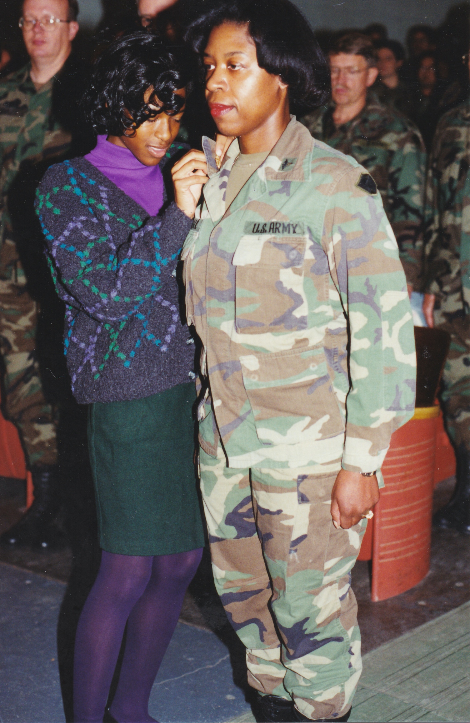 Jeannine Jones in Army