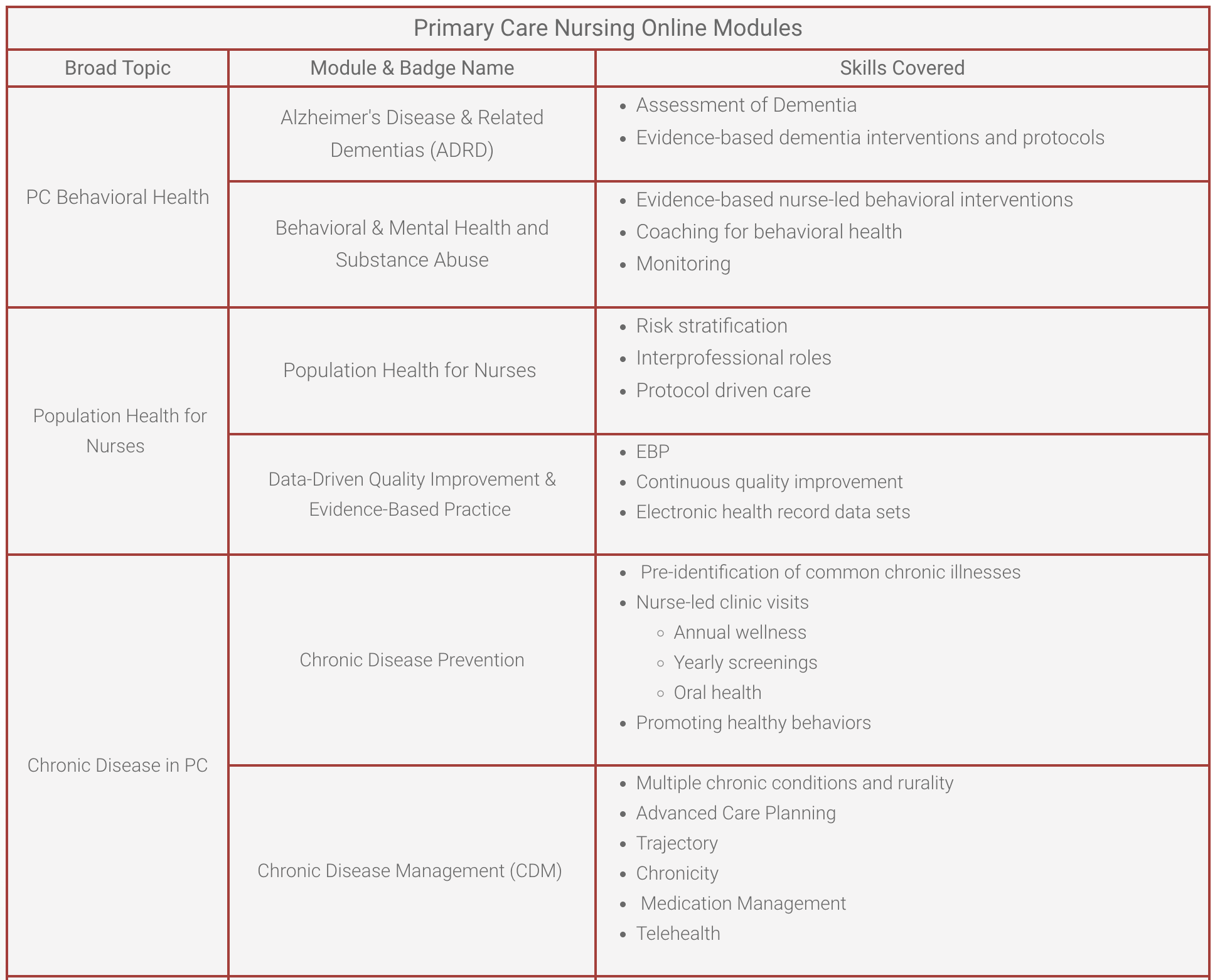 NEPQR Primary Care Digital Badges 1