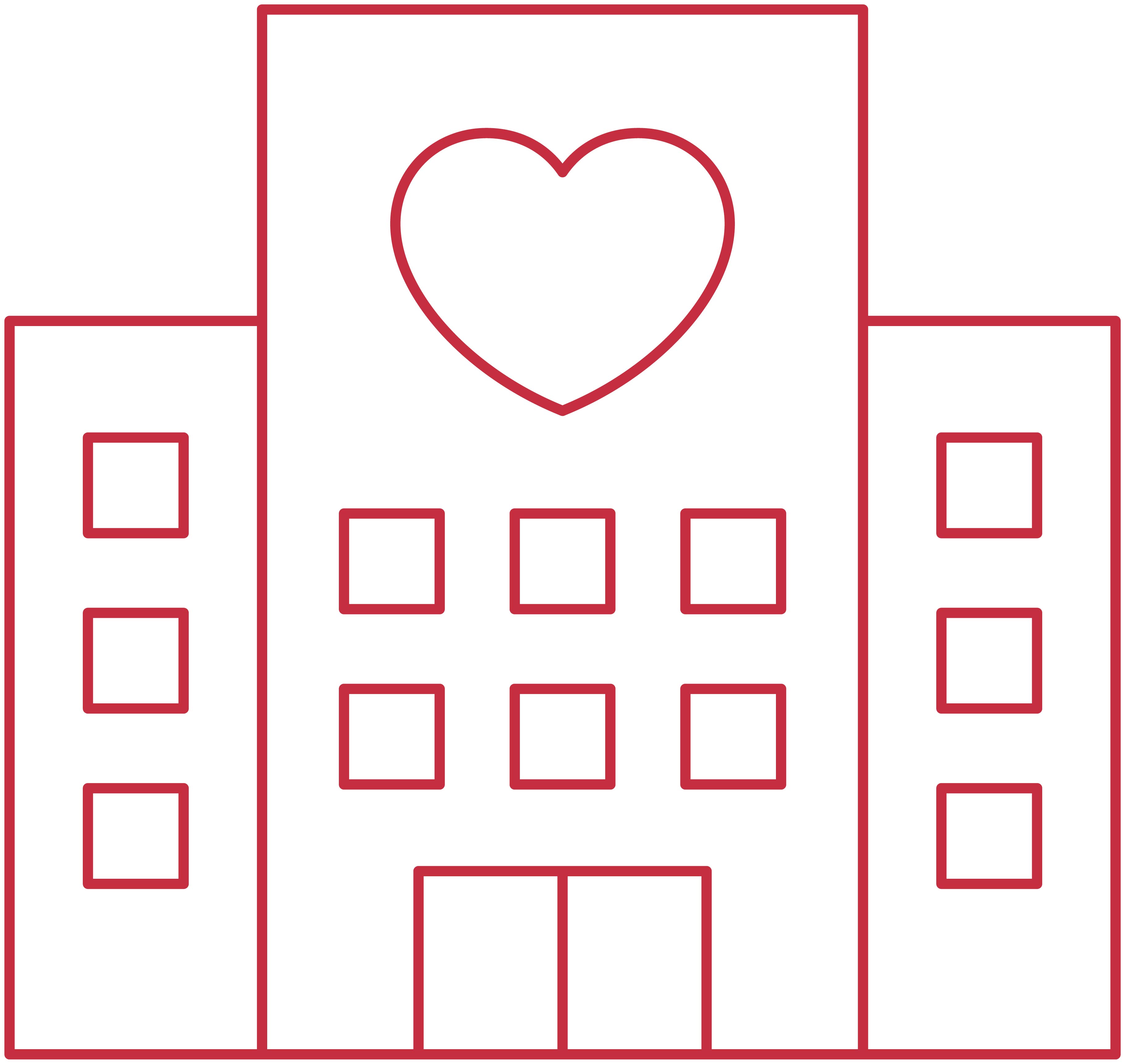 Hands with Heart Icon