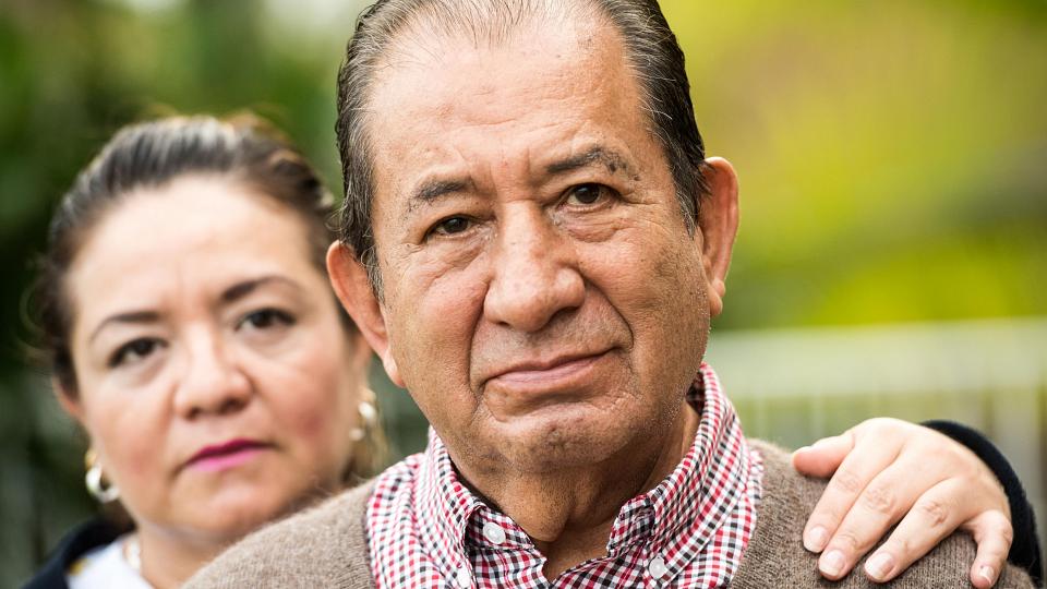 Two elderly people
